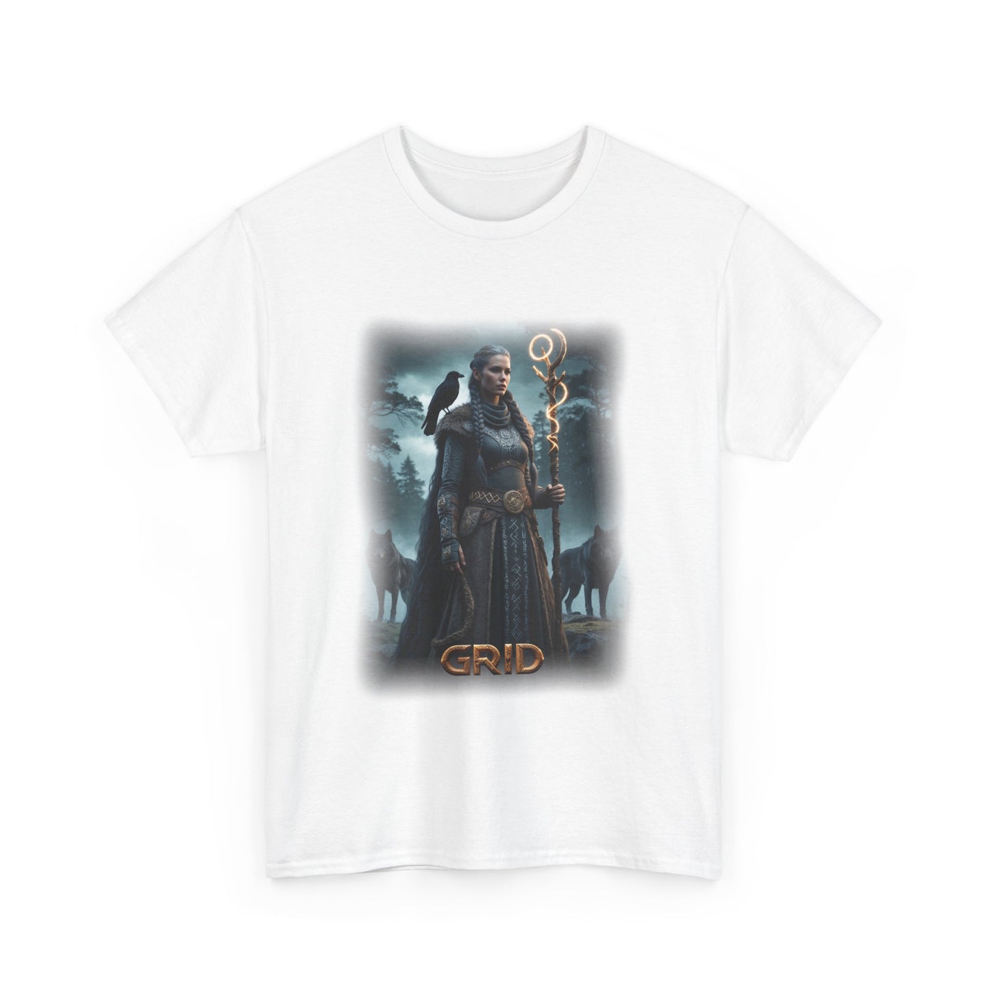 GRID T-Shirt - A powerful and independent Giantess - Norse Mythology