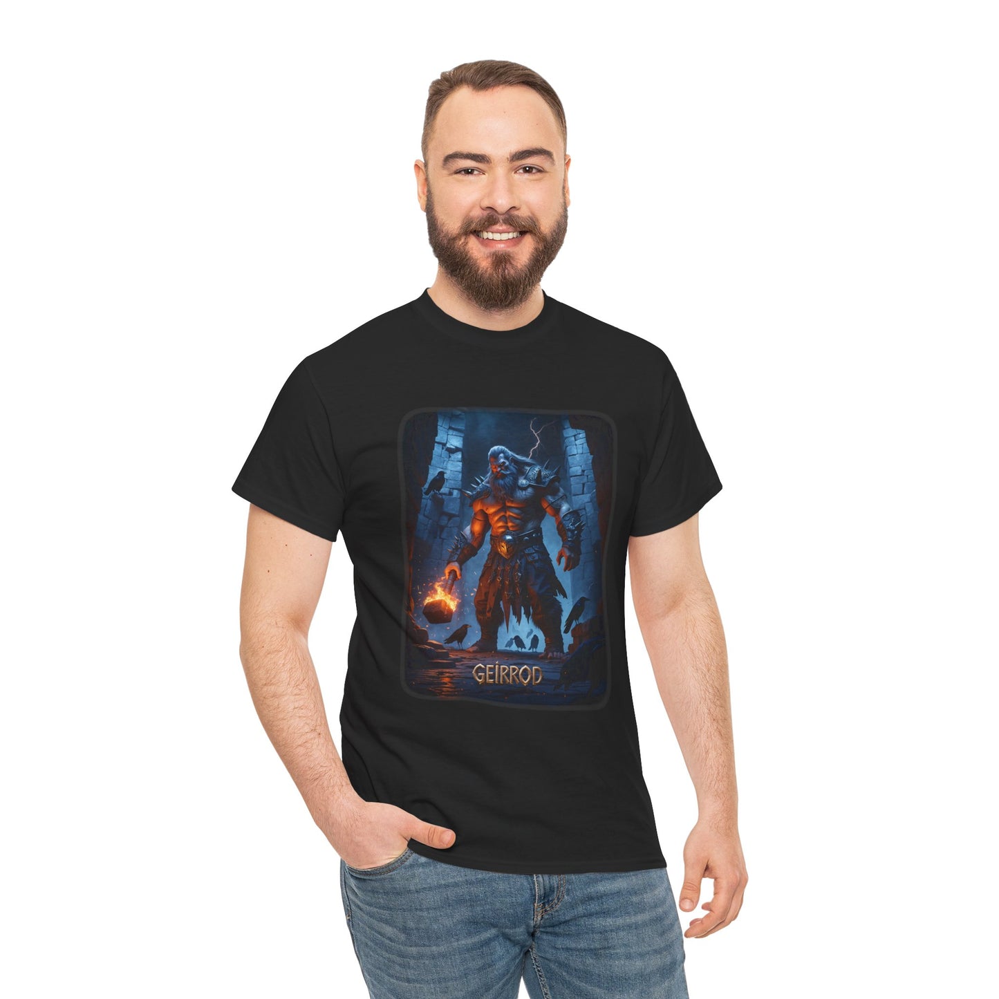 GEIRRÖD T-Shirt - A fearsome jötunn (giant) known for his hostility toward the gods - Norse Mythology