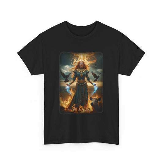 GULLVEIG T-Shirt - Goddness of death and resurrection - Norse Mythology