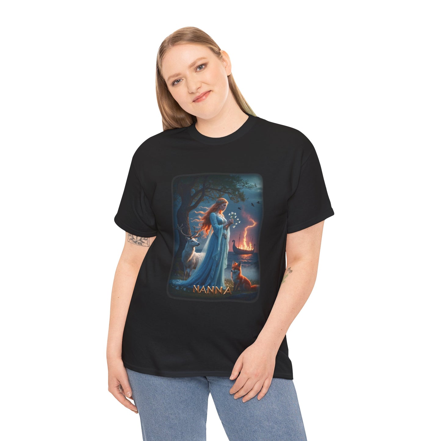 NANNA T-Shirt - Beloved wife of Baldr - Norse Mythology