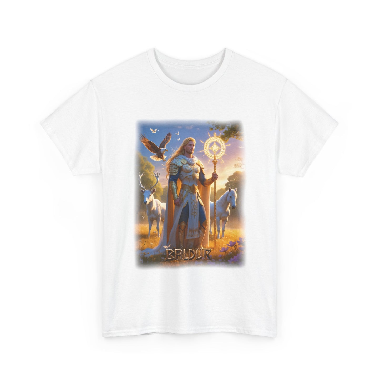 BALDUR T-Shirt - God of light, purity, and beauty - Norse mythology