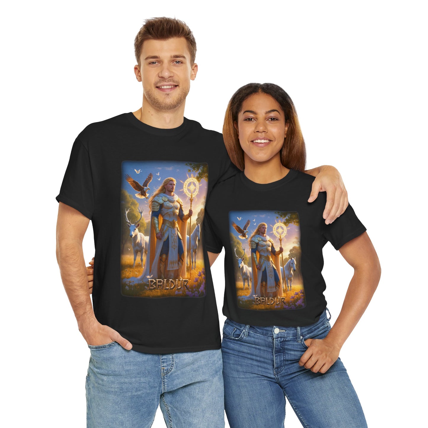 BALDUR T-Shirt - God of light, purity, and beauty - Norse mythology