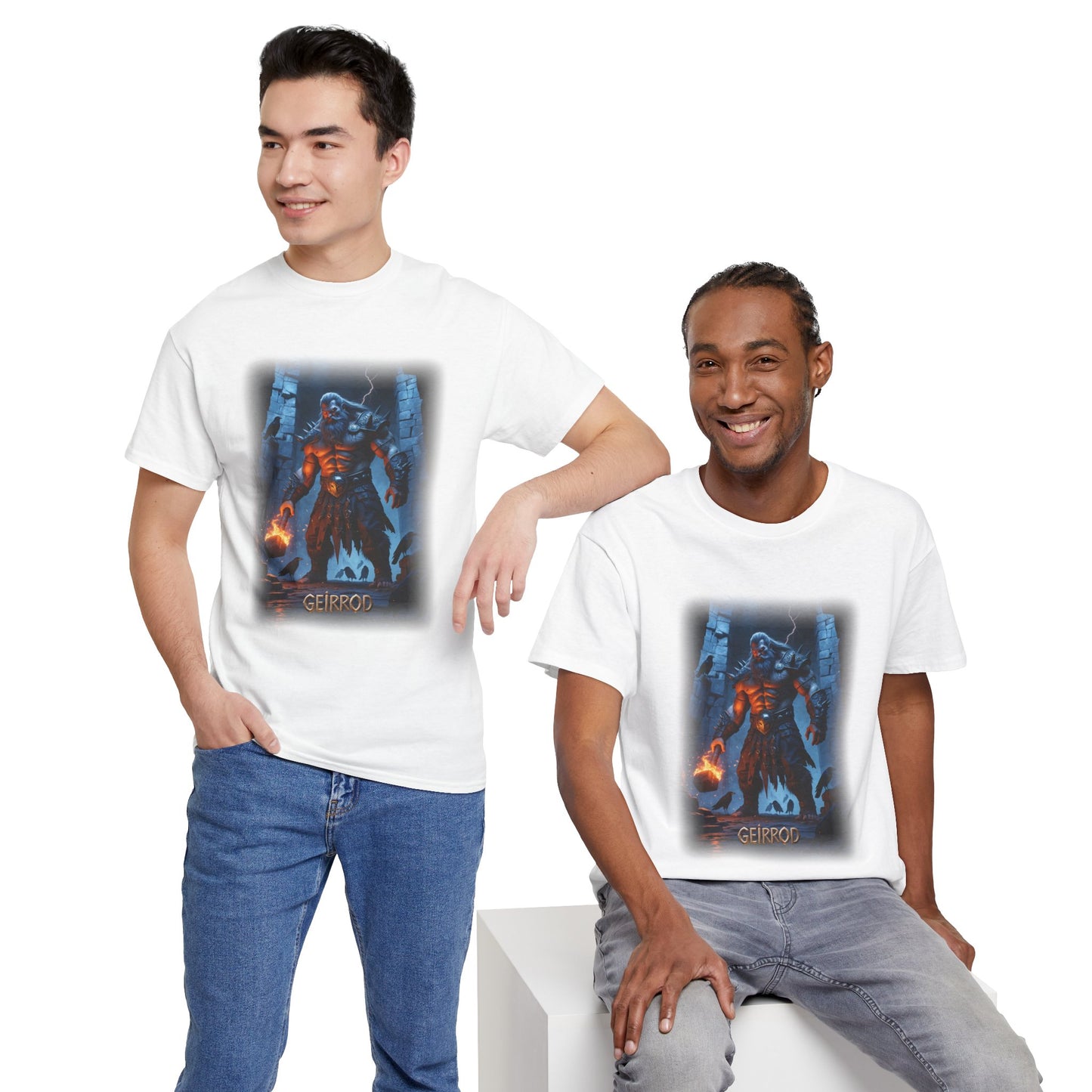 GEIRRÖD T-Shirt - A fearsome jötunn (giant) known for his hostility toward the gods - Norse Mythology