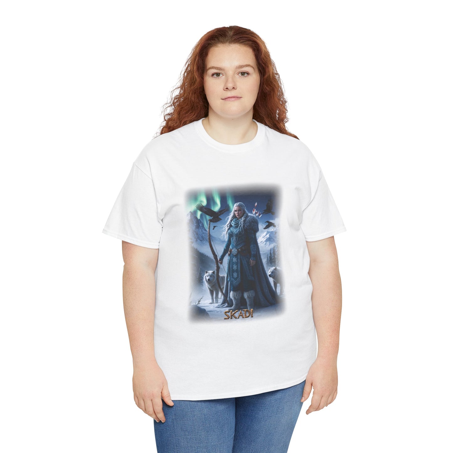 SKADI T-Shirt - Goddess of hunting, winter, and mountains - Norse Mythology