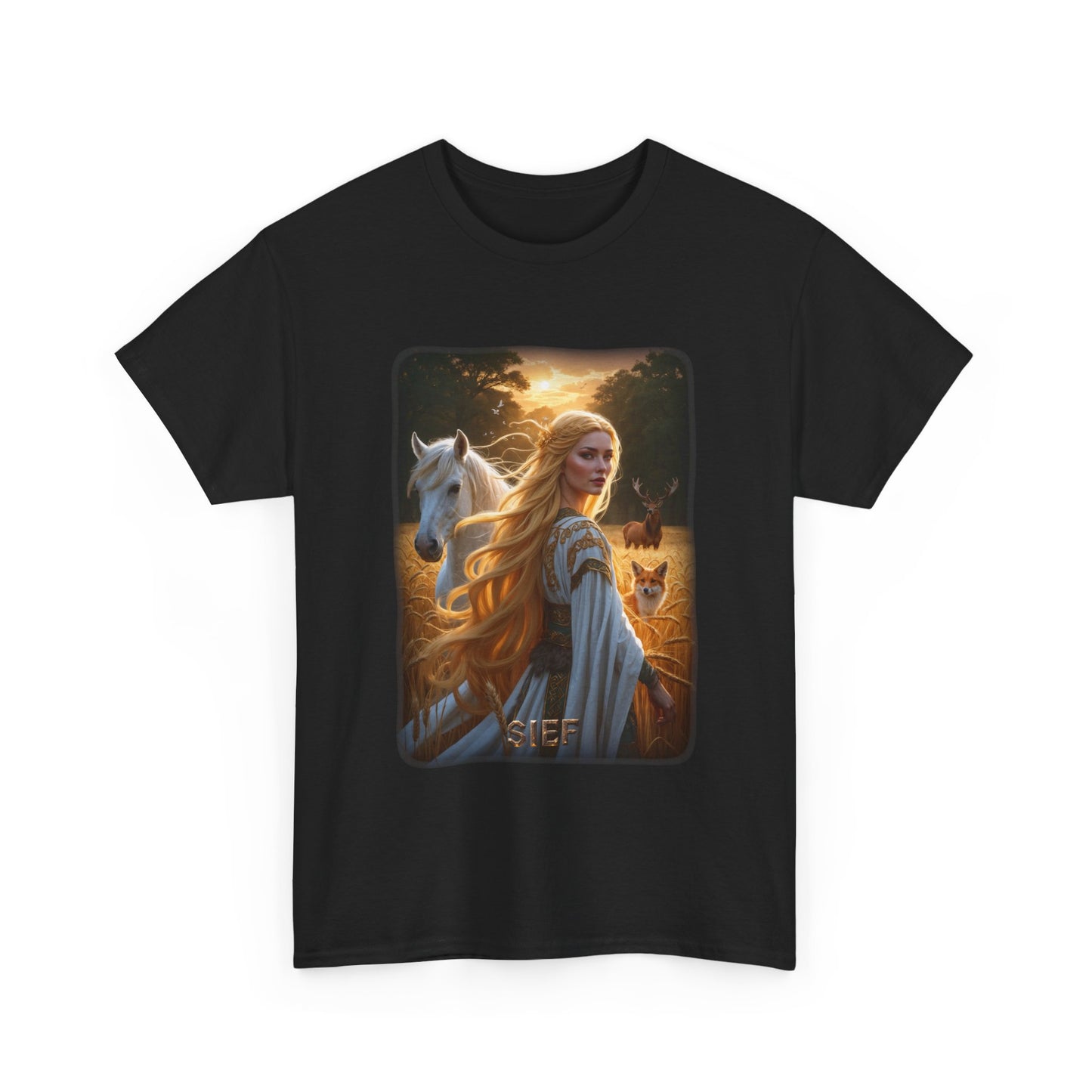SIF T-Shirt - Best known as the wife of Thor - Norse Mythology