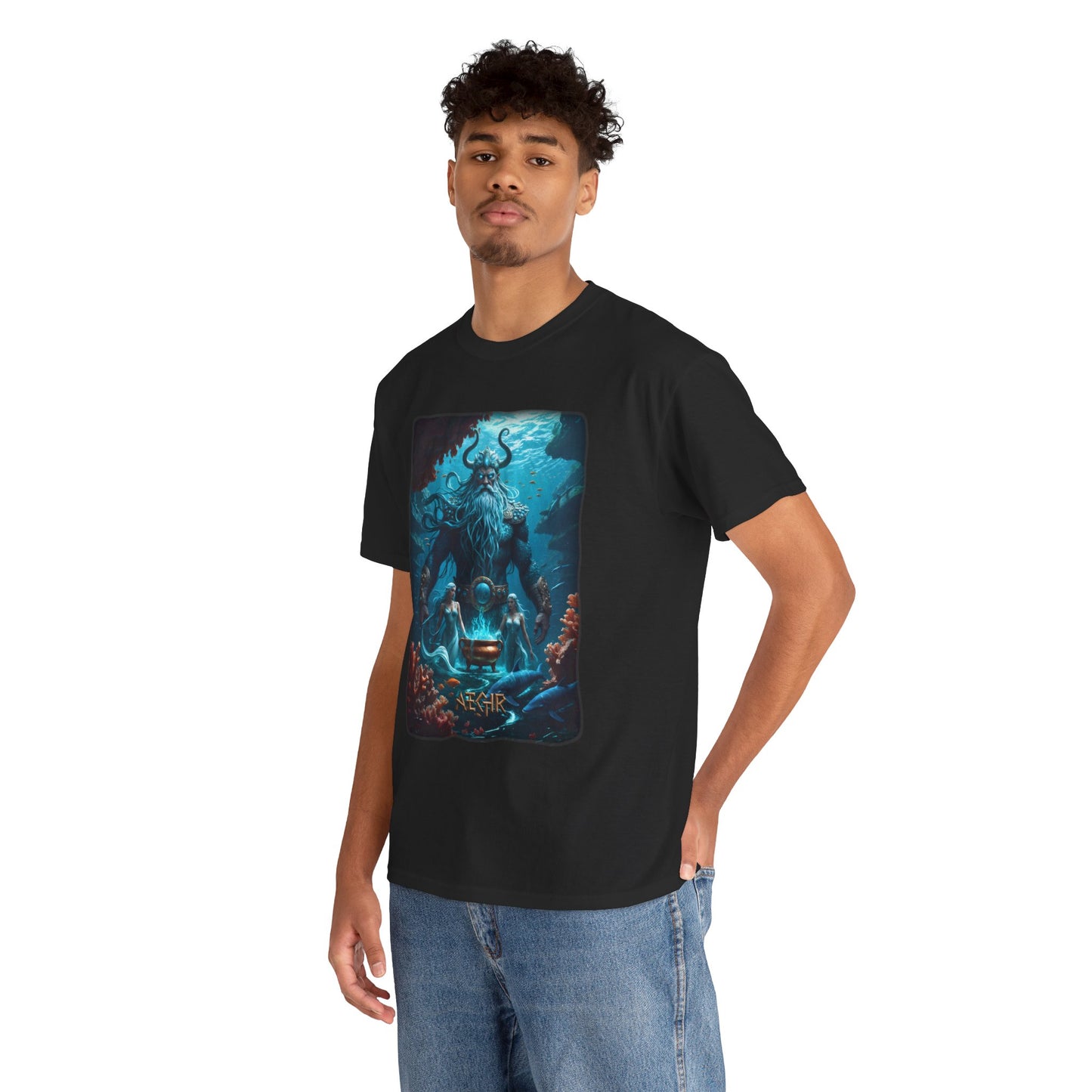 AEGIR T-Shirt - The Giant who rules over the sea - Norse Mythology