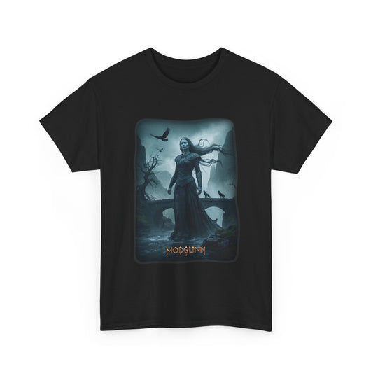 MODGUNN T-Shirt - Guardian of the bridge leading to Helheim - Norse Mythology