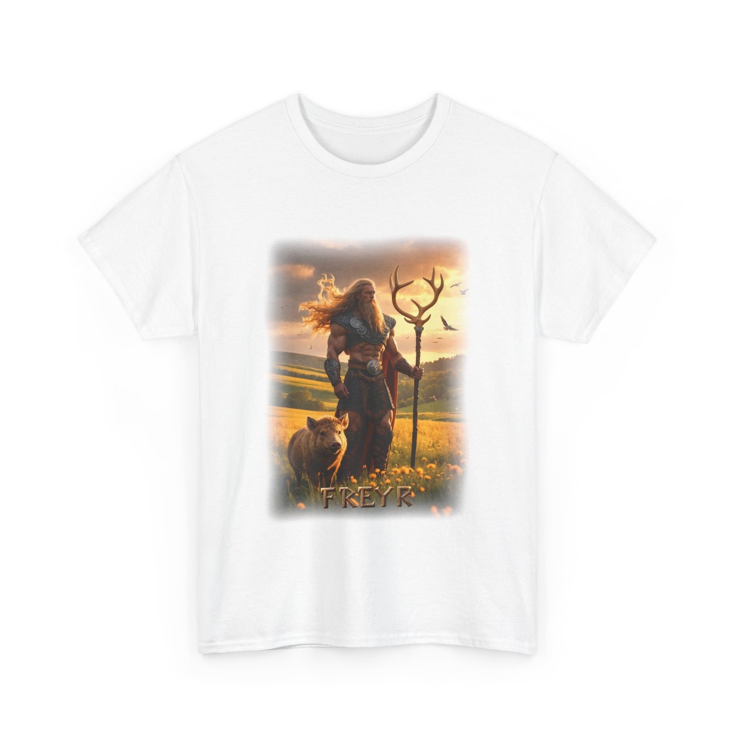 FREYR T-Shirt - God of fertility, love, and the sun - Norse Mythology