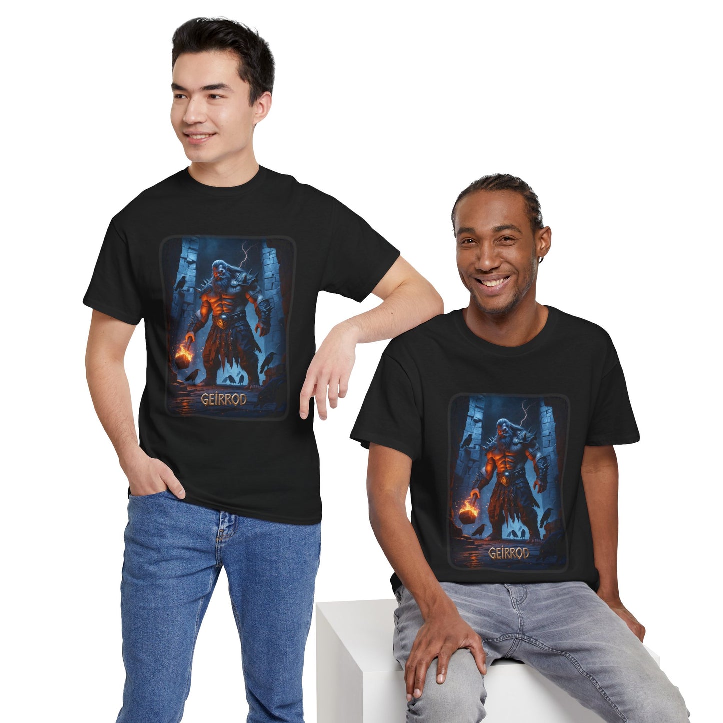 GEIRRÖD T-Shirt - A fearsome jötunn (giant) known for his hostility toward the gods - Norse Mythology