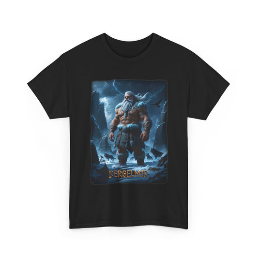 BERGELMIR T-Shirt - Symbolizes rebirth and resilience - Norse Mythology