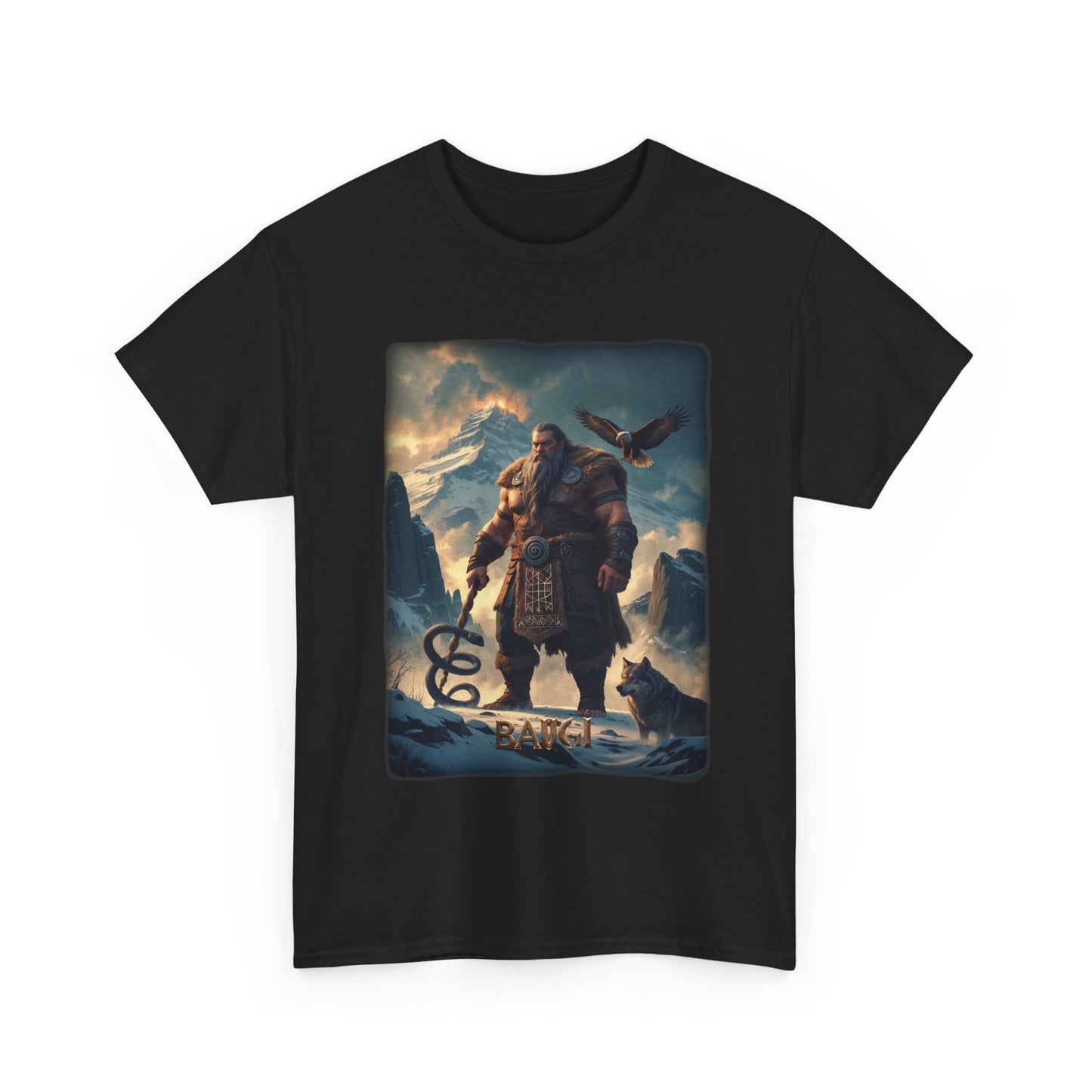 BAUGI T-Shirt - The giant who has a key role in the myth involving the mead of poetry