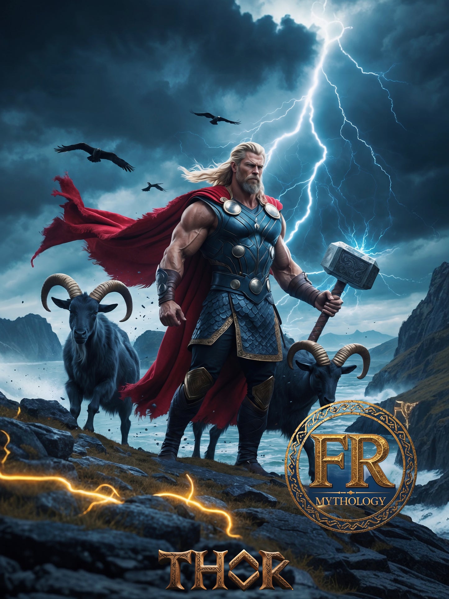 THOR T-Shirt - God of thunder and strength - Norse Mythology