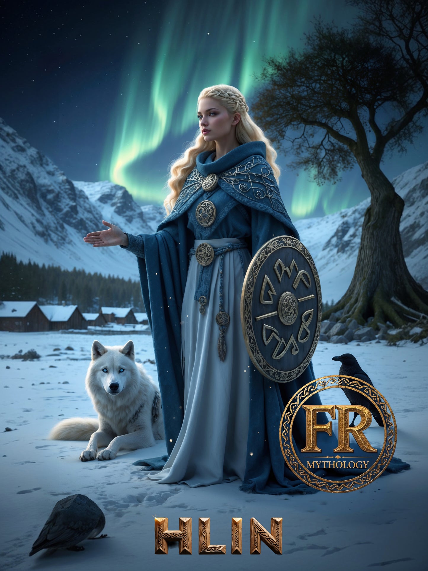 HLIN T-Shirt - Goddess who is protector of humans - Norse Mythology