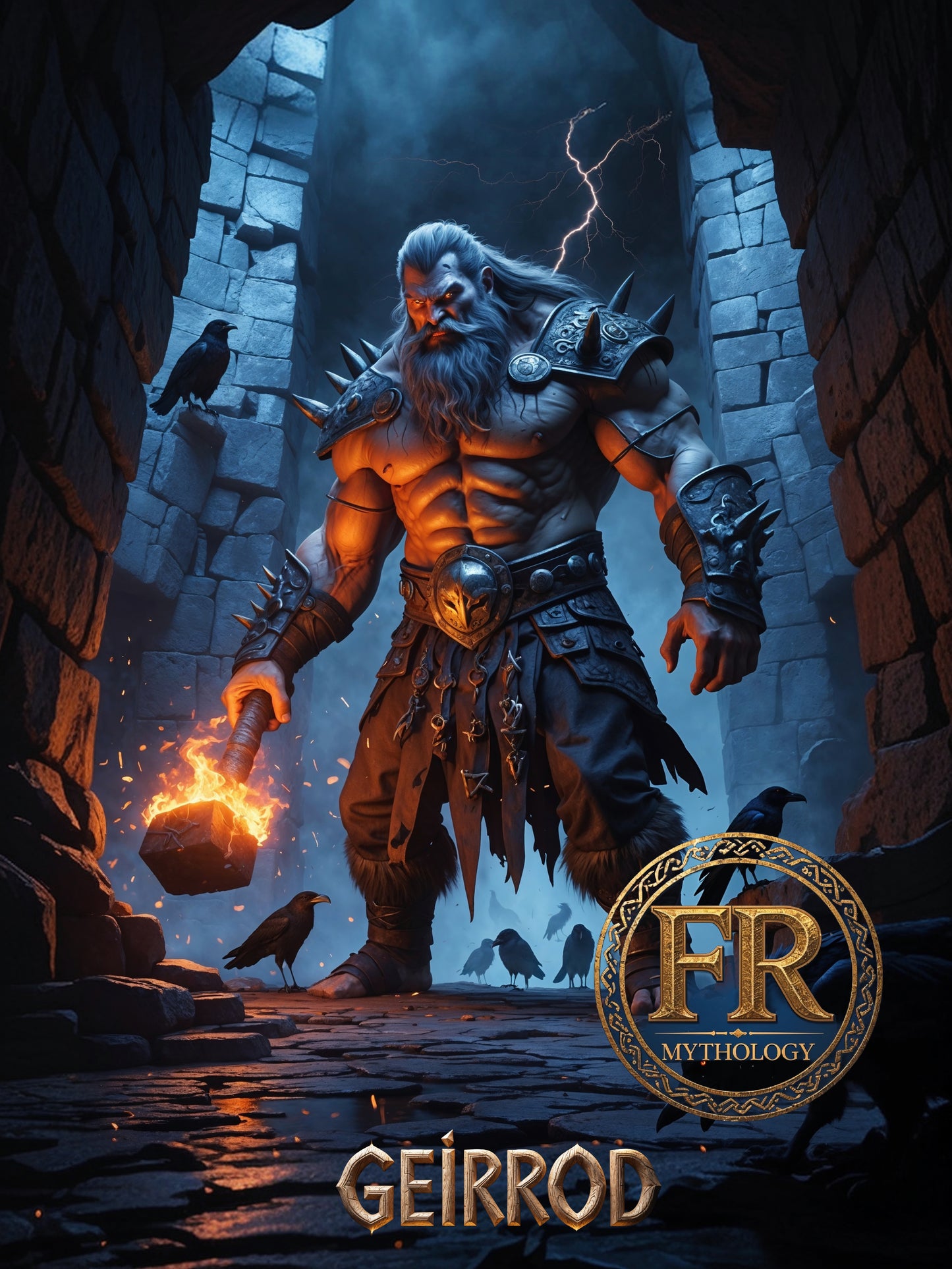 GEIRRÖD T-Shirt - A fearsome jötunn (giant) known for his hostility toward the gods - Norse Mythology