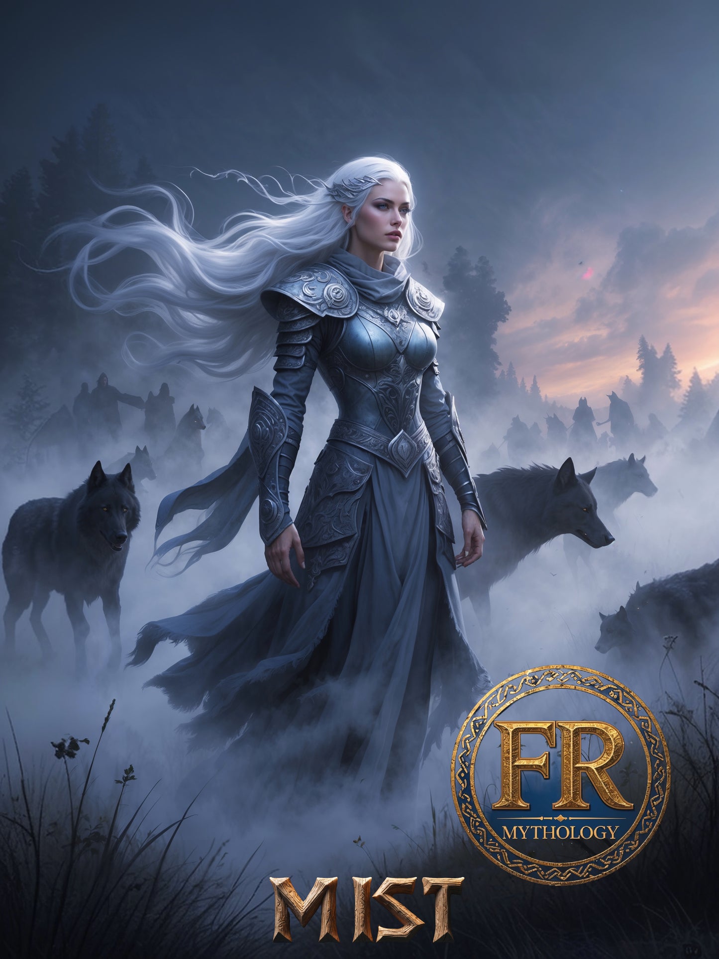 MIST Valkyrie T-Shirt - Associated with mystery, concealment, and illusion - Norse Mythology