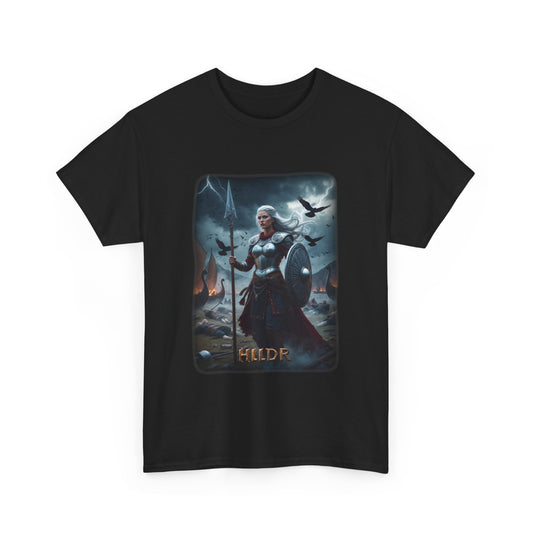 HILDR Valkyrie T-Shirt - Power to influence death and reverse it - Norse Mythology