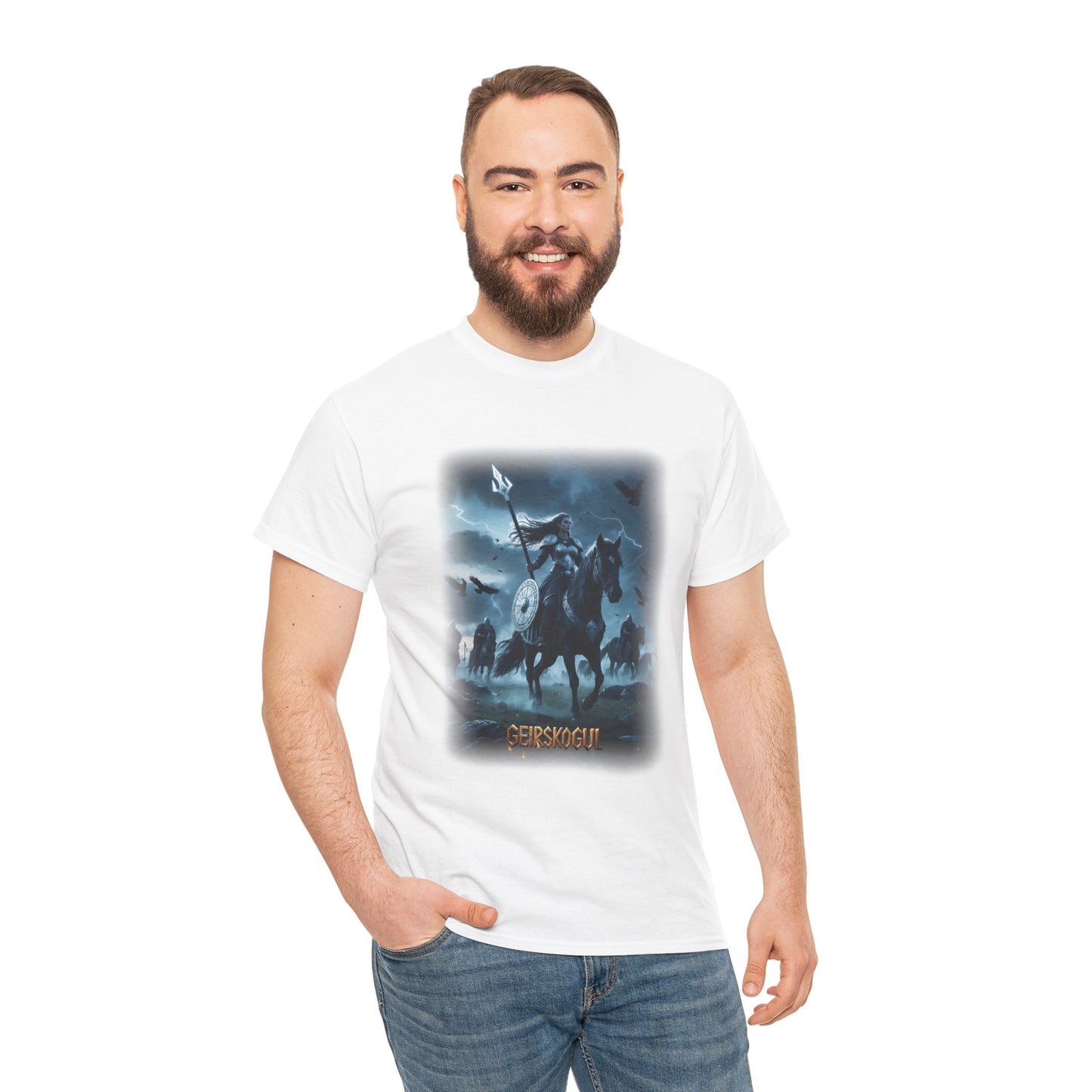 GEIRSKÖGUL Valkyrie T-Shirt - Divine authority over life and death in battle - Norse Mythology