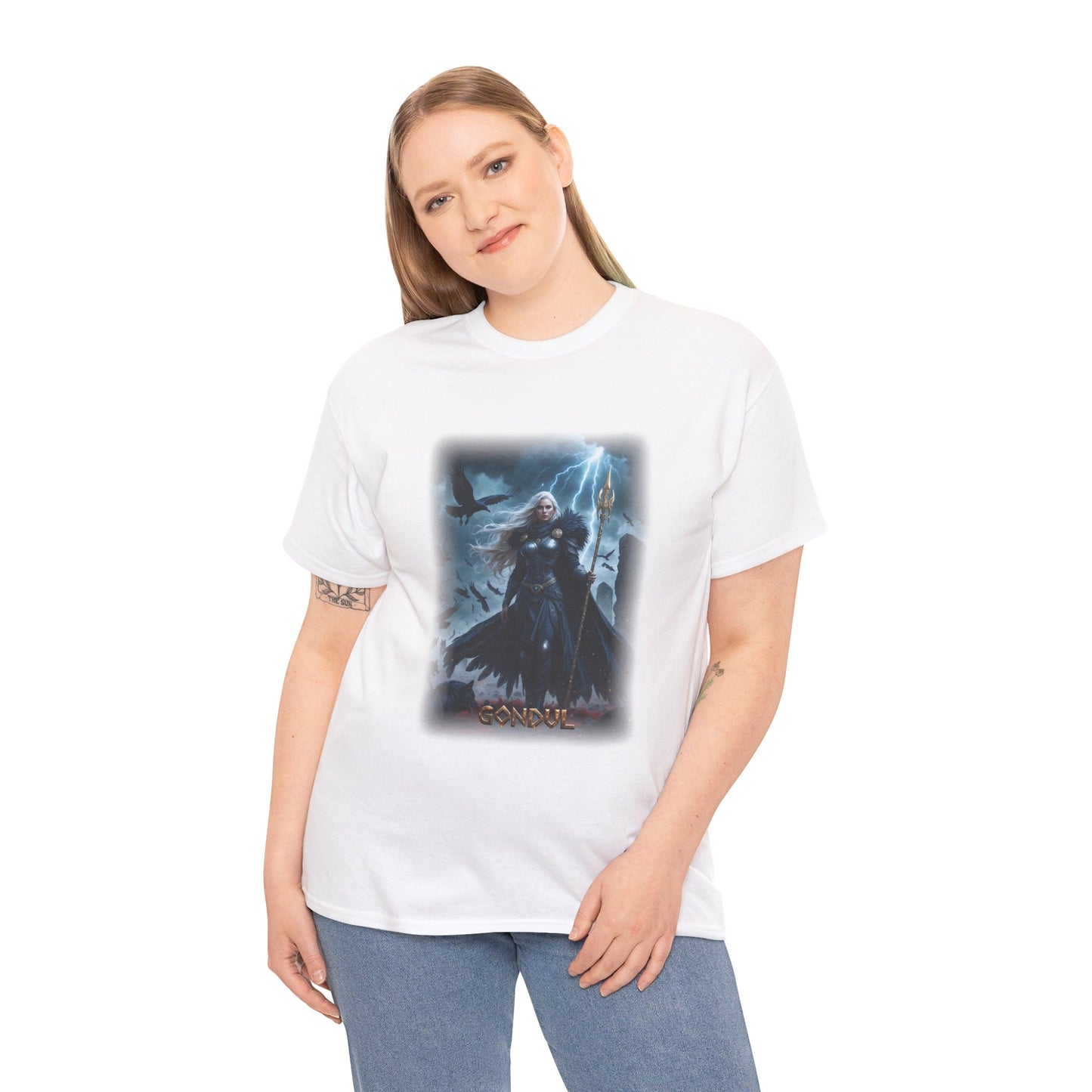GÖNDUL Valkyrie T-Shirt - One of the most powerful valkyrie - Norse Mythology