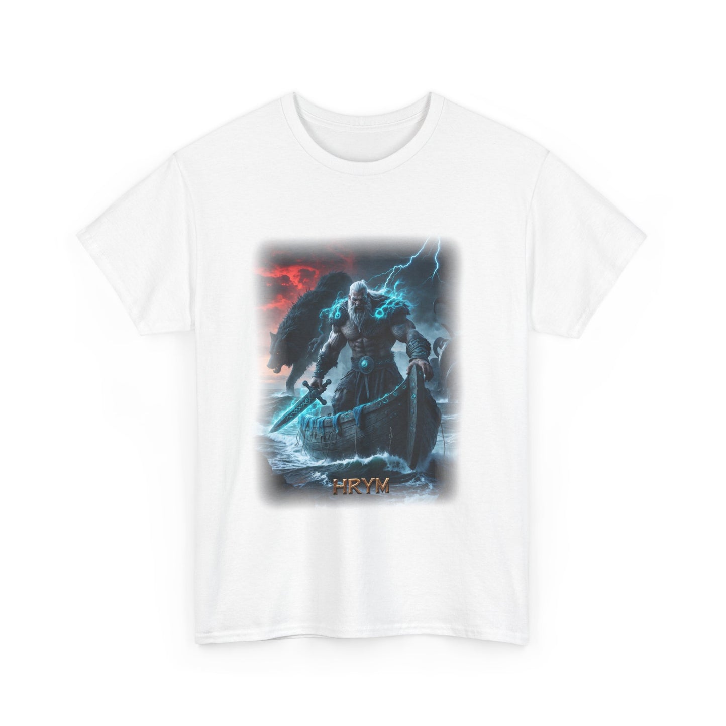 HRYM T-Shirt - Known for his role in Ragnarok - Norse Mythology