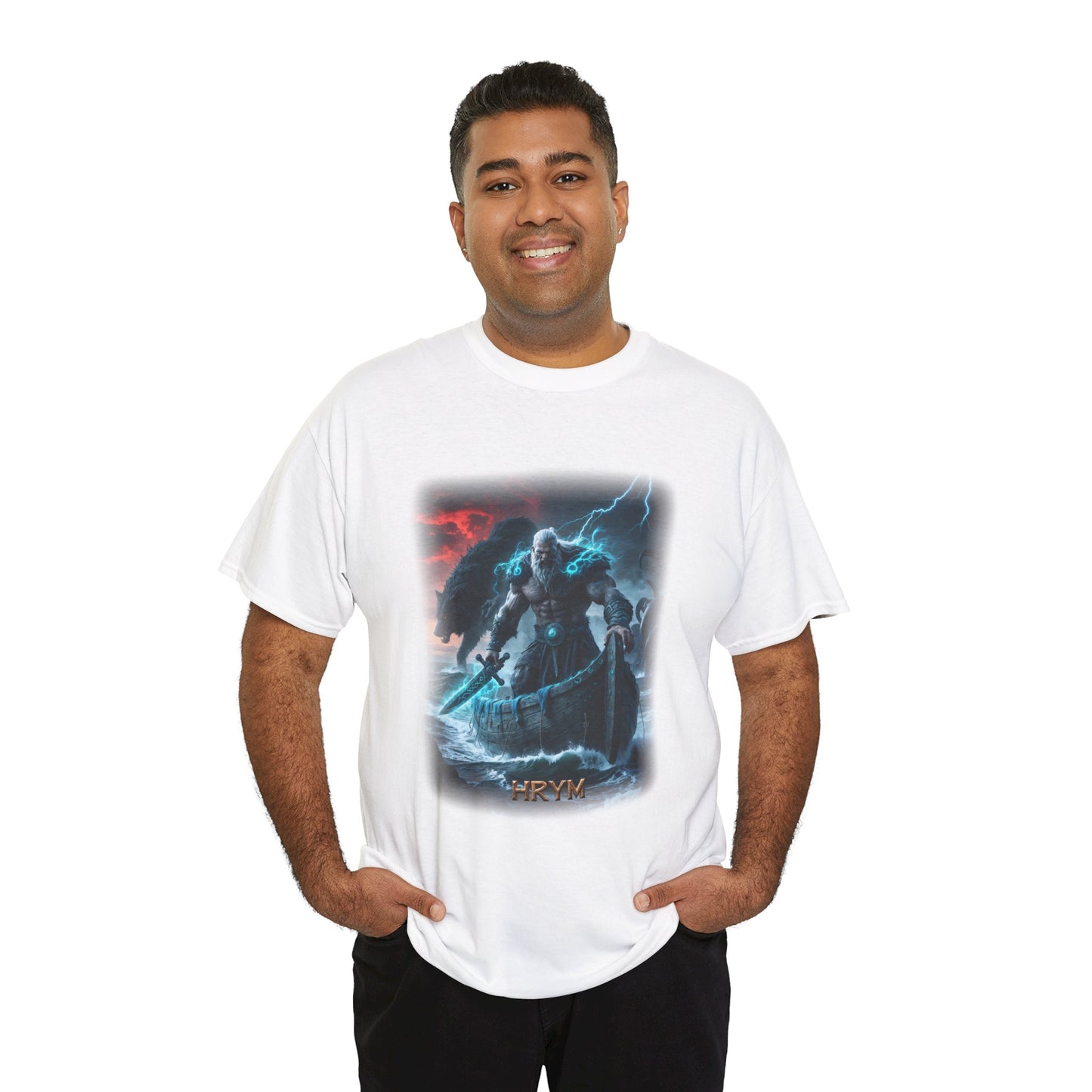 HRYM T-Shirt - Known for his role in Ragnarok - Norse Mythology