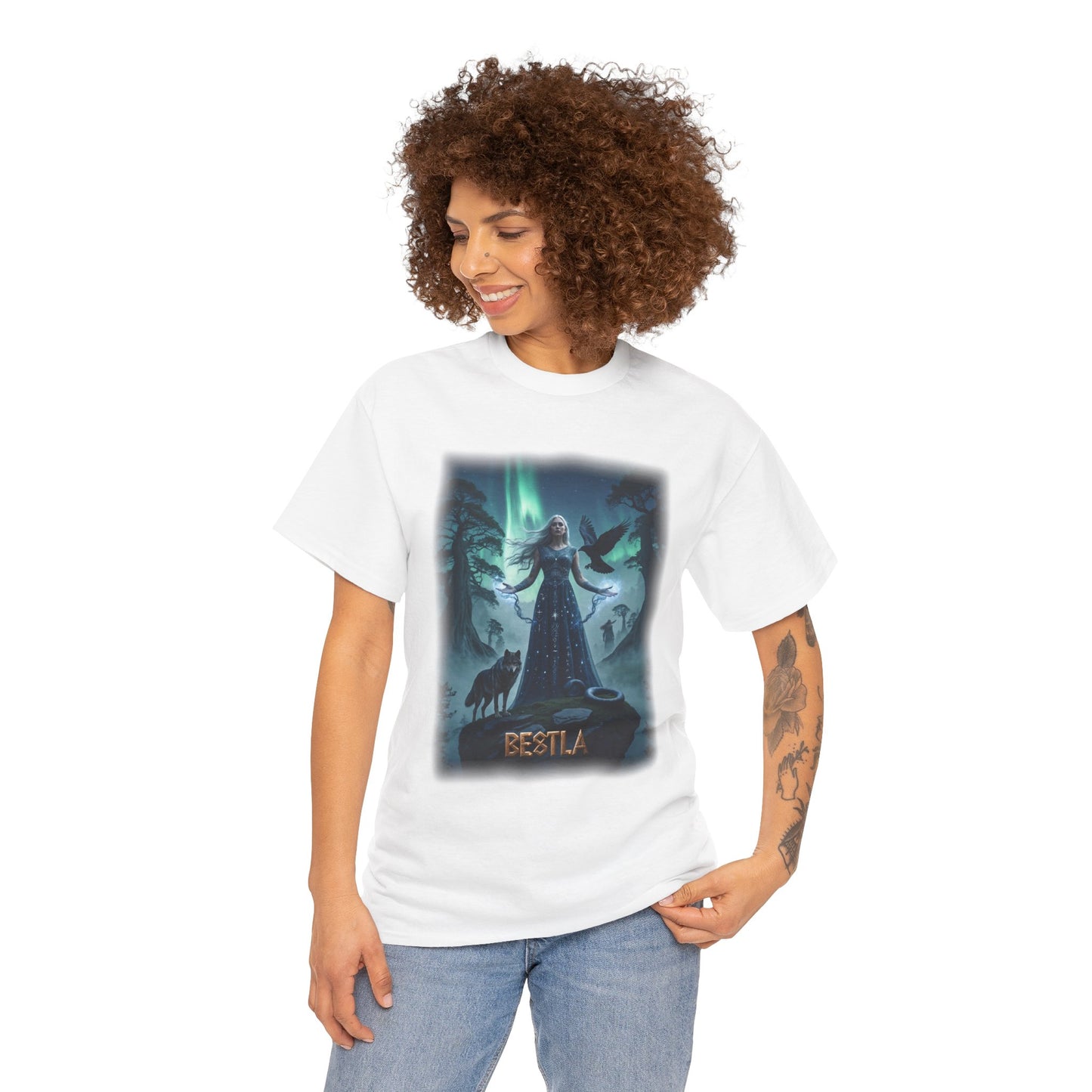 BESTLA T-Shirt - Known as the mother of the three brothers Odin, Vili, and Ve - Norse Mythology