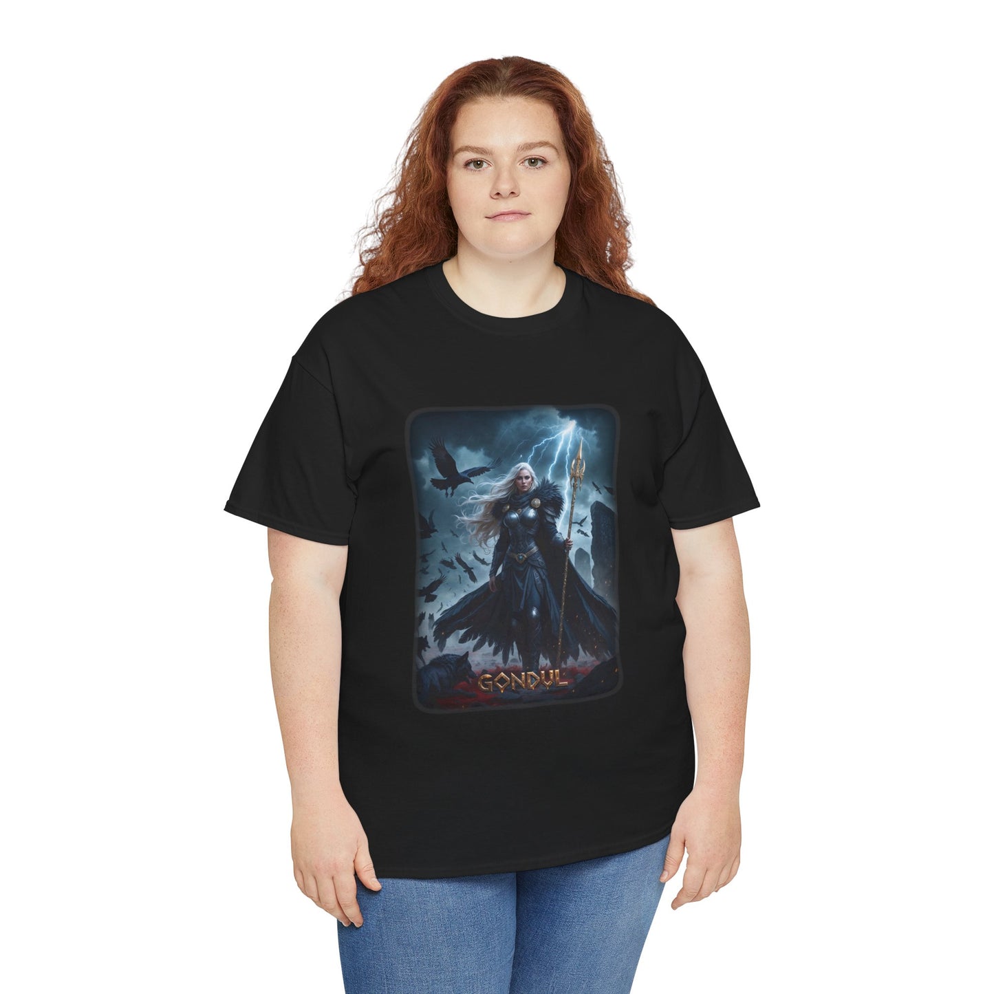 GÖNDUL Valkyrie T-Shirt - One of the most powerful valkyrie - Norse Mythology