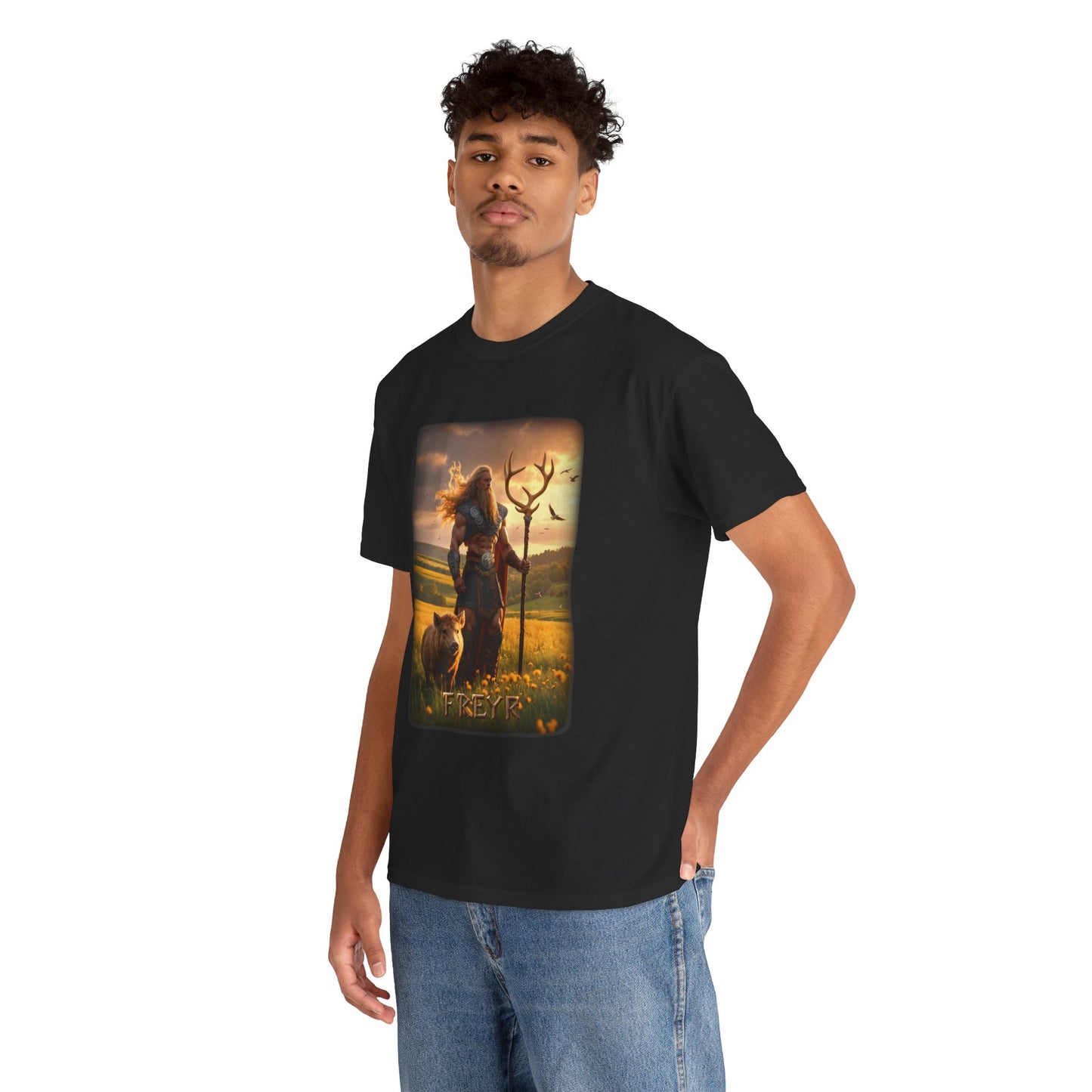 FREYR T-Shirt - God of fertility, love, and the sun - Norse Mythology