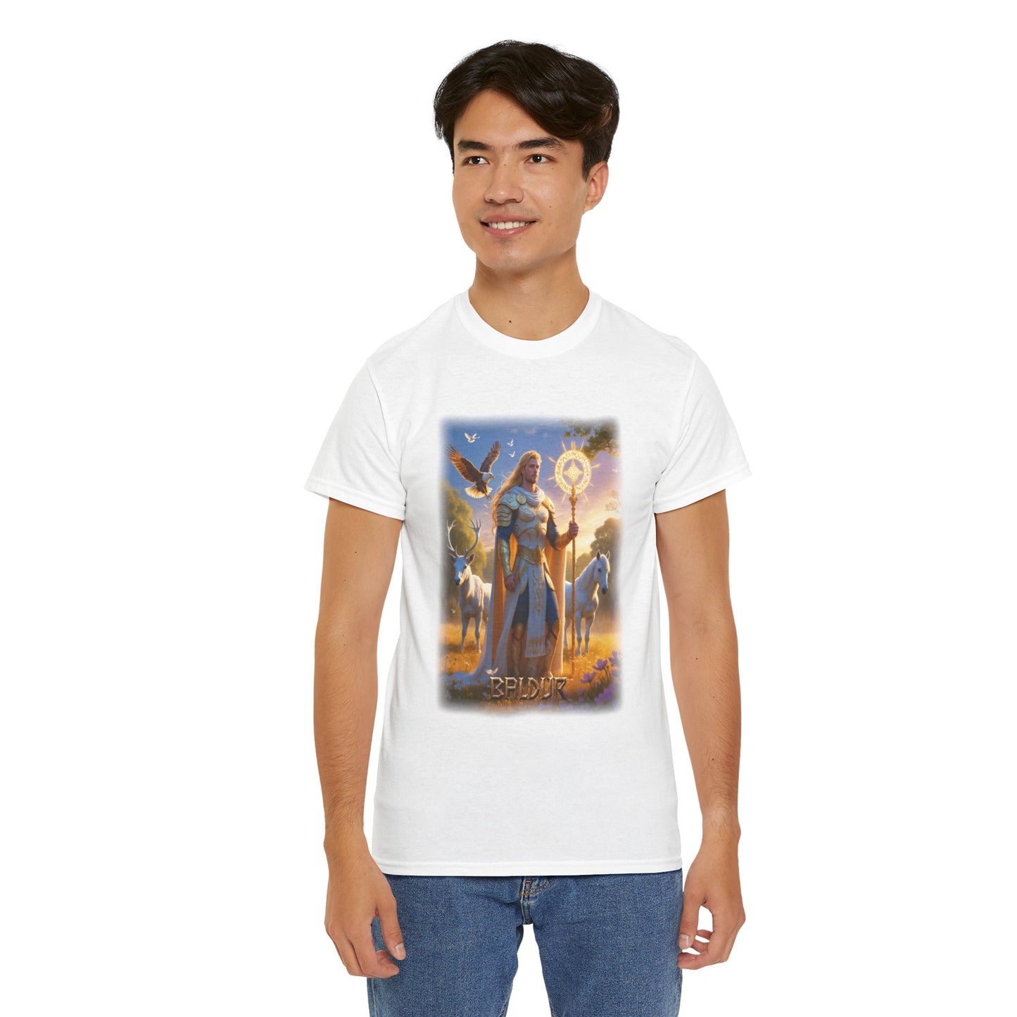 BALDUR T-Shirt - God of light, purity, and beauty - Norse mythology