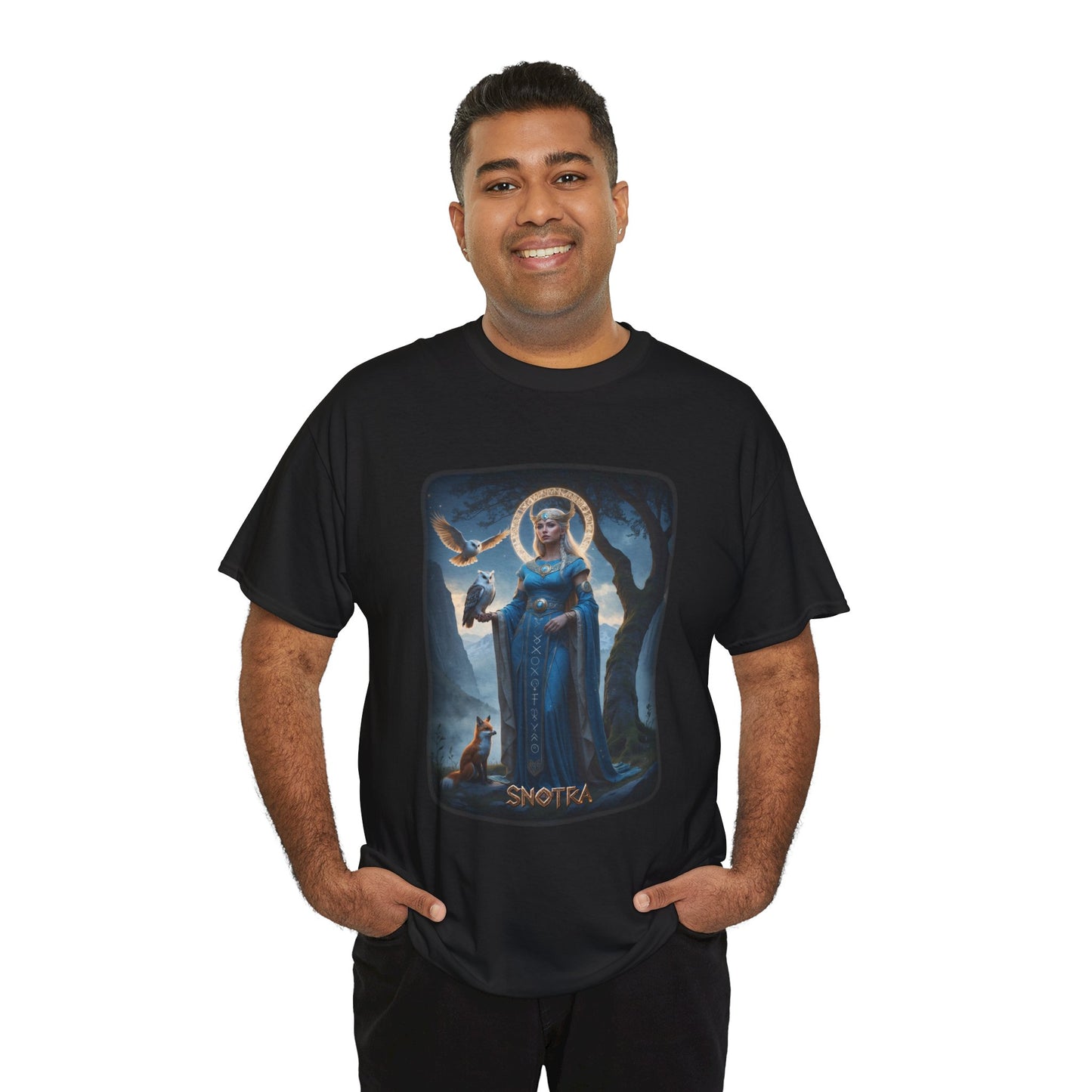 SNOTRA T-Shirt - Goddess associated with wisdom, intelligence, and propriety - Norse Mythology