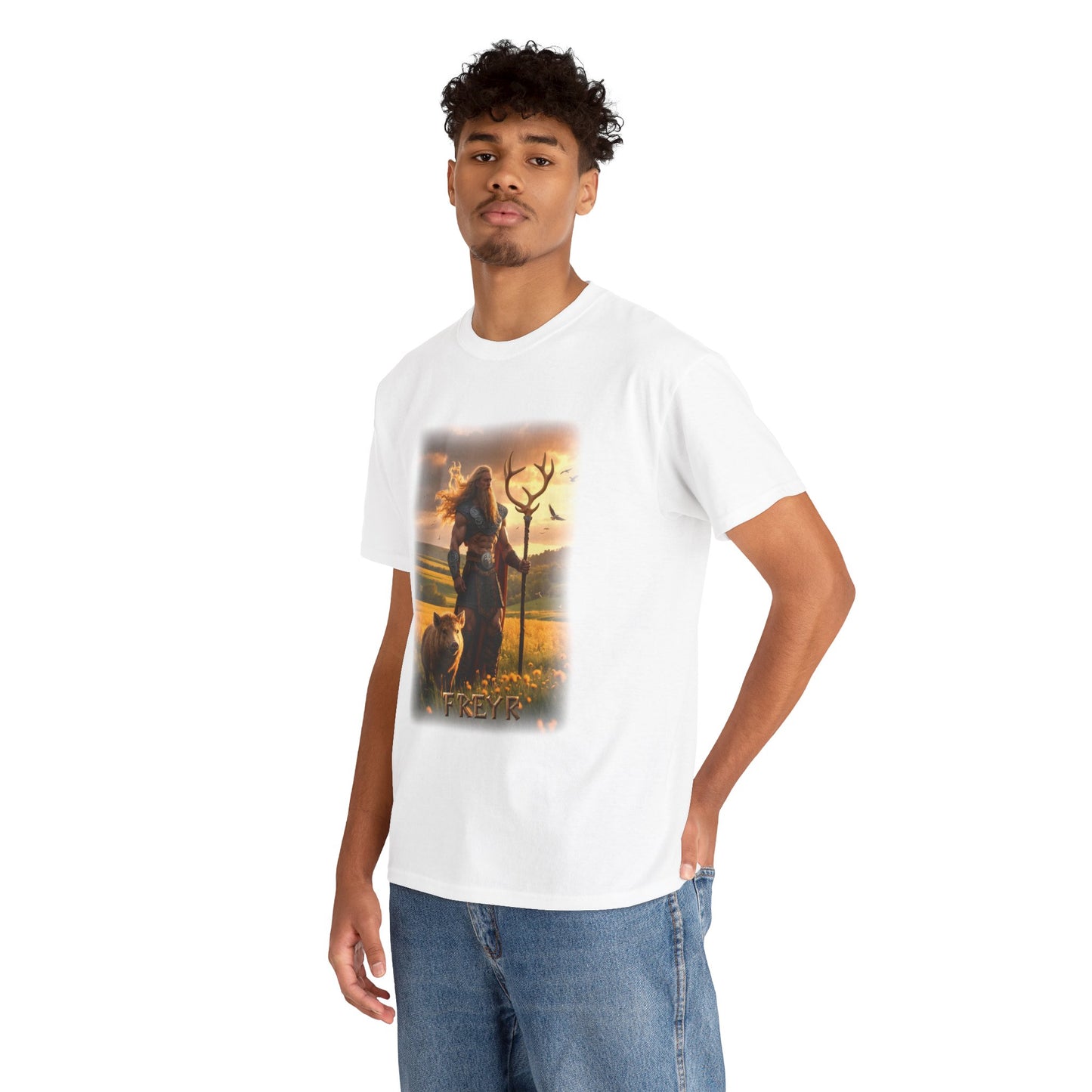 FREYR T-Shirt - God of fertility, love, and the sun - Norse Mythology