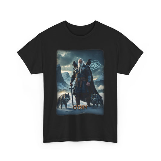 ODIN T-Shirt - Known as the god of wisdom, war, death, and poetry - Norse Mythology
