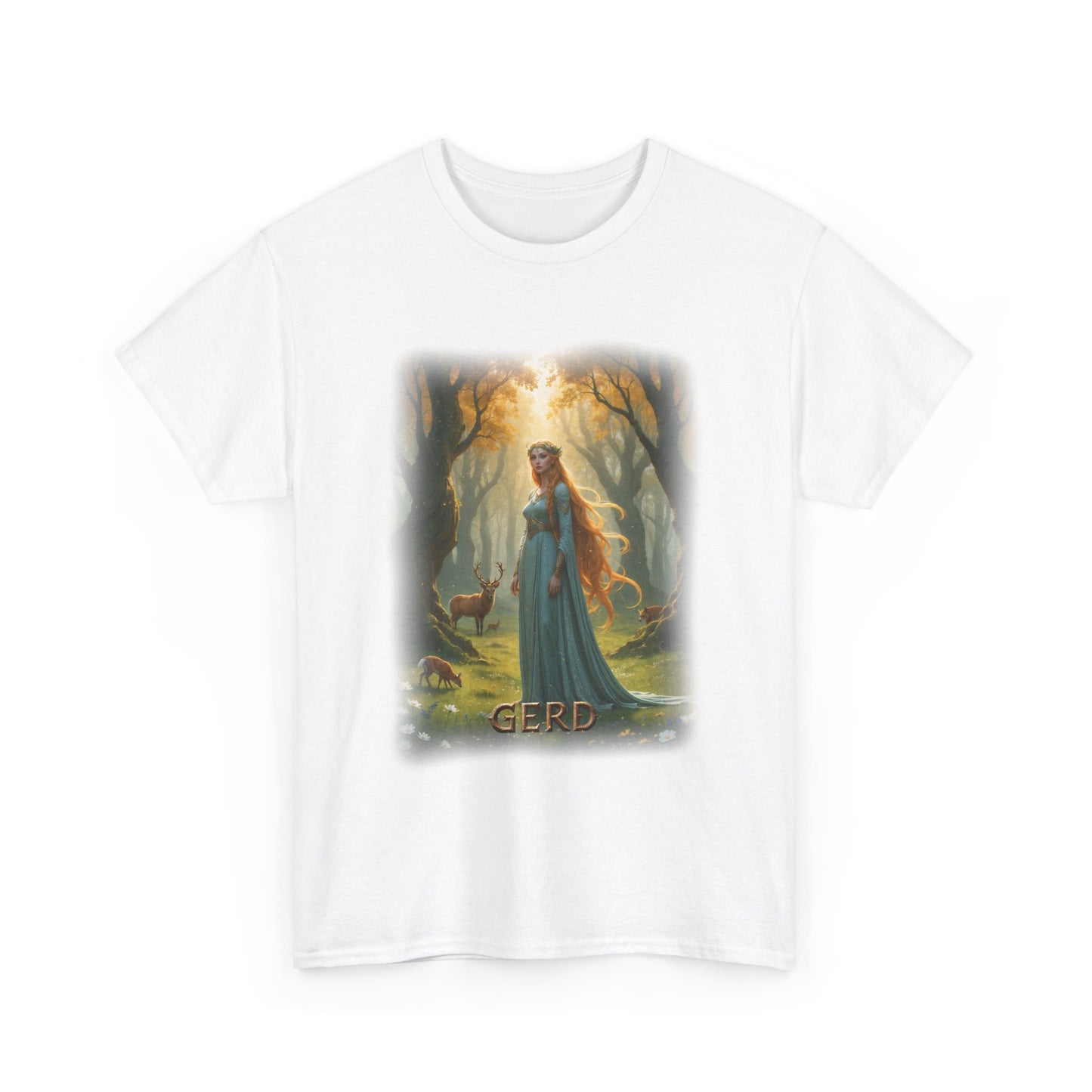 GERD T-Shirt - Giantess with a role in the story of love and desire between gods and giants - Norse Mythology