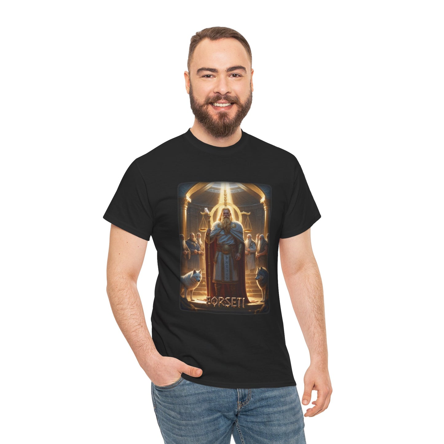 FORSETI T-Shirt - Known as the god of justice and law - Norse Mythology