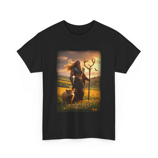 FREYR T-Shirt - God of fertility, love, and the sun - Norse Mythology