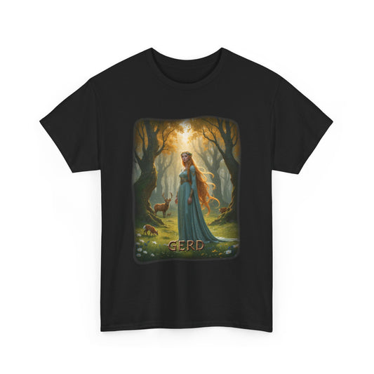 GERD T-Shirt - Giantess with a role in the story of love and desire between gods and giants - Norse Mythology