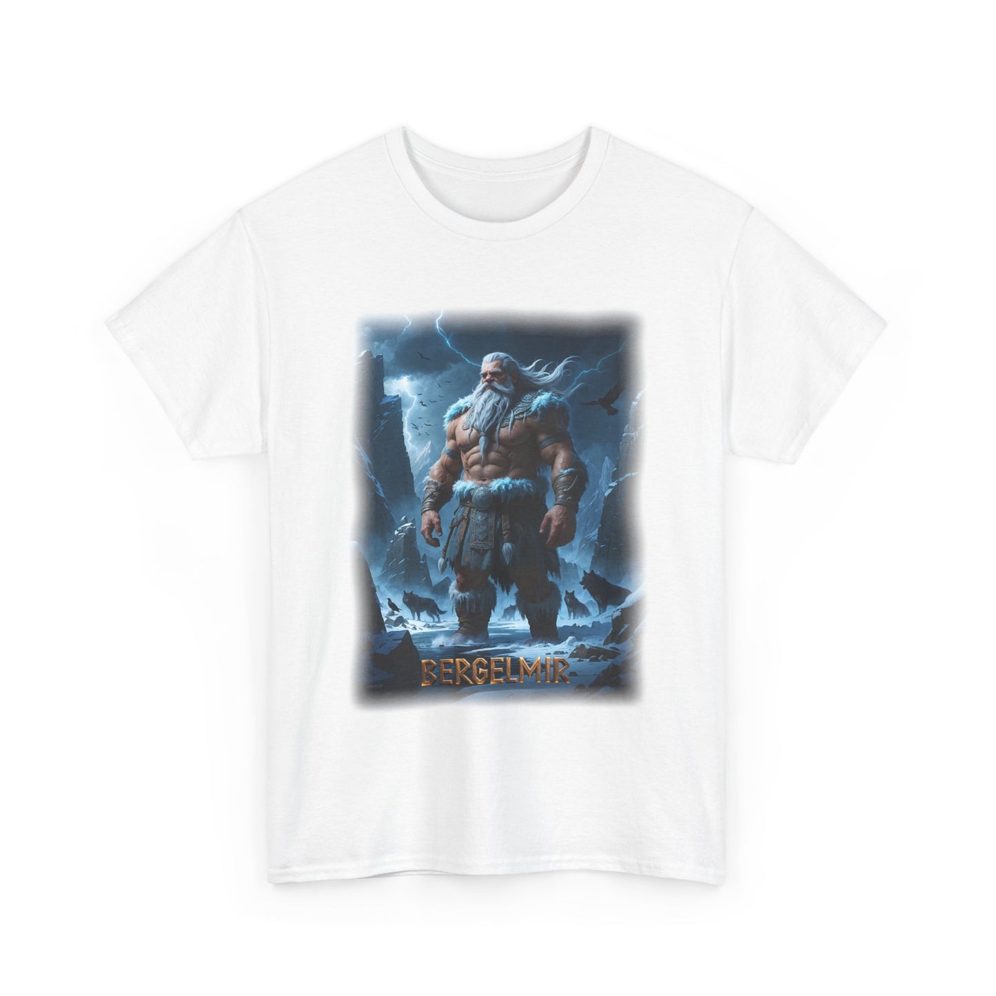 BERGELMIR T-Shirt - Symbolizes rebirth and resilience - Norse Mythology