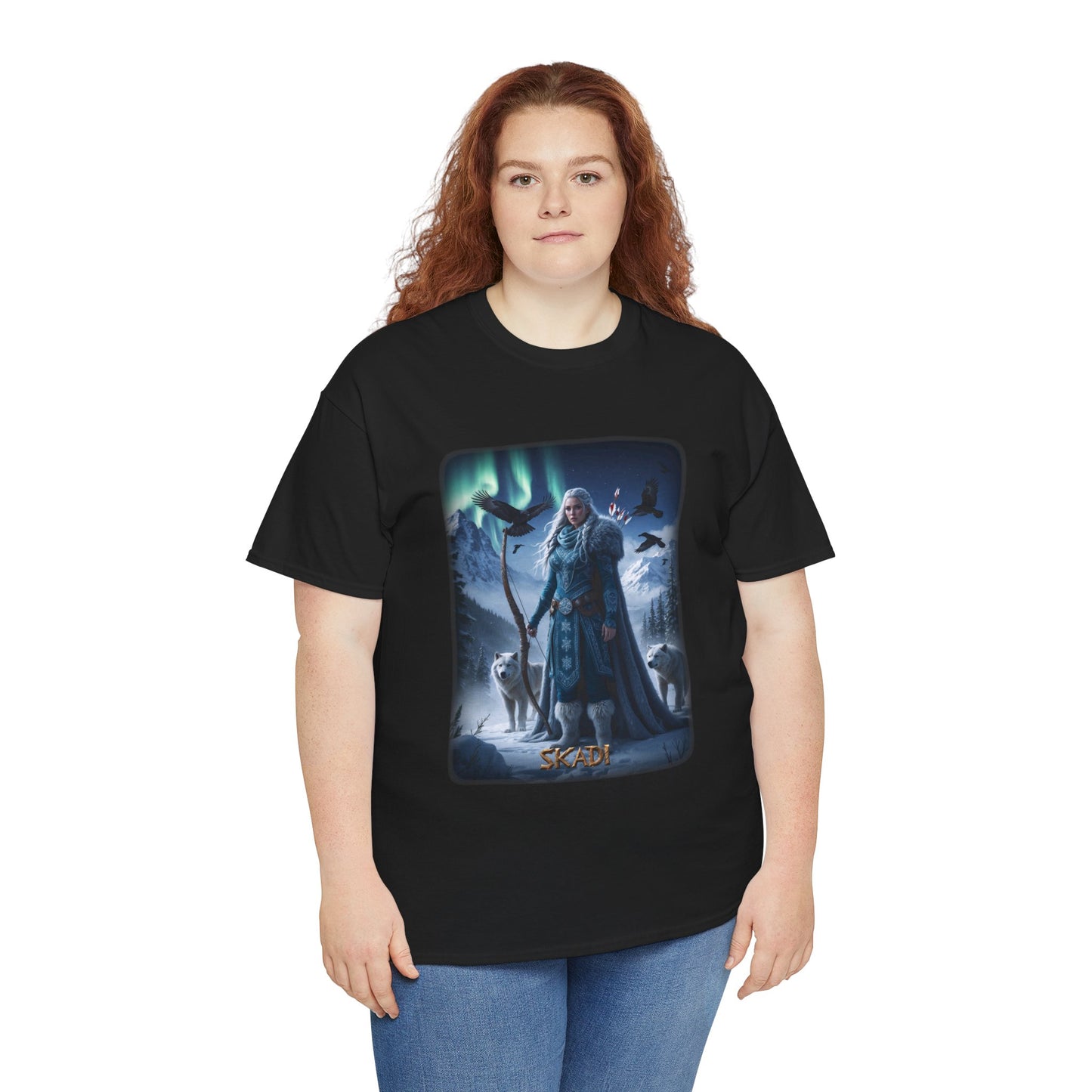 SKADI T-Shirt - Goddess of hunting, winter, and mountains - Norse Mythology