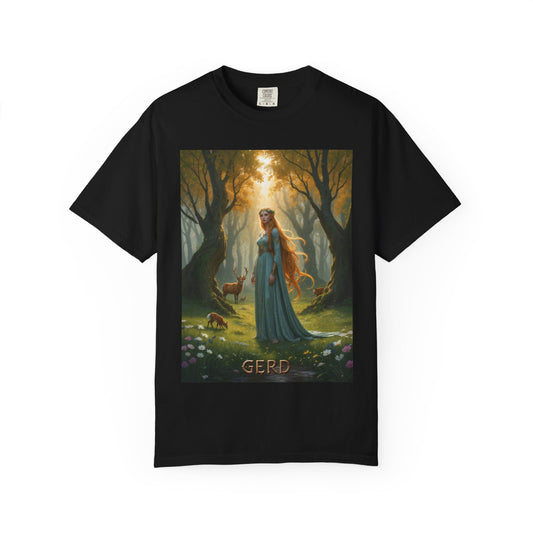 GERD T-Shirt - Giantess with a role in the story of love and desire between gods and giants - Norse Mythology