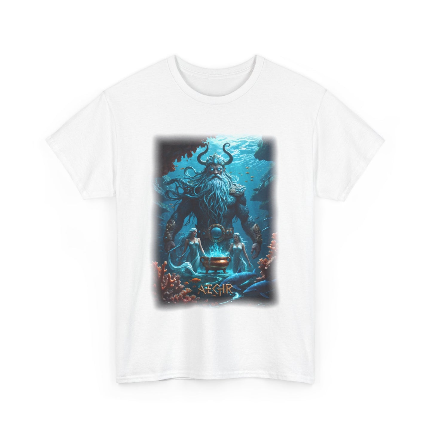 AEGIR T-Shirt - The Giant who rules over the sea - Norse Mythology